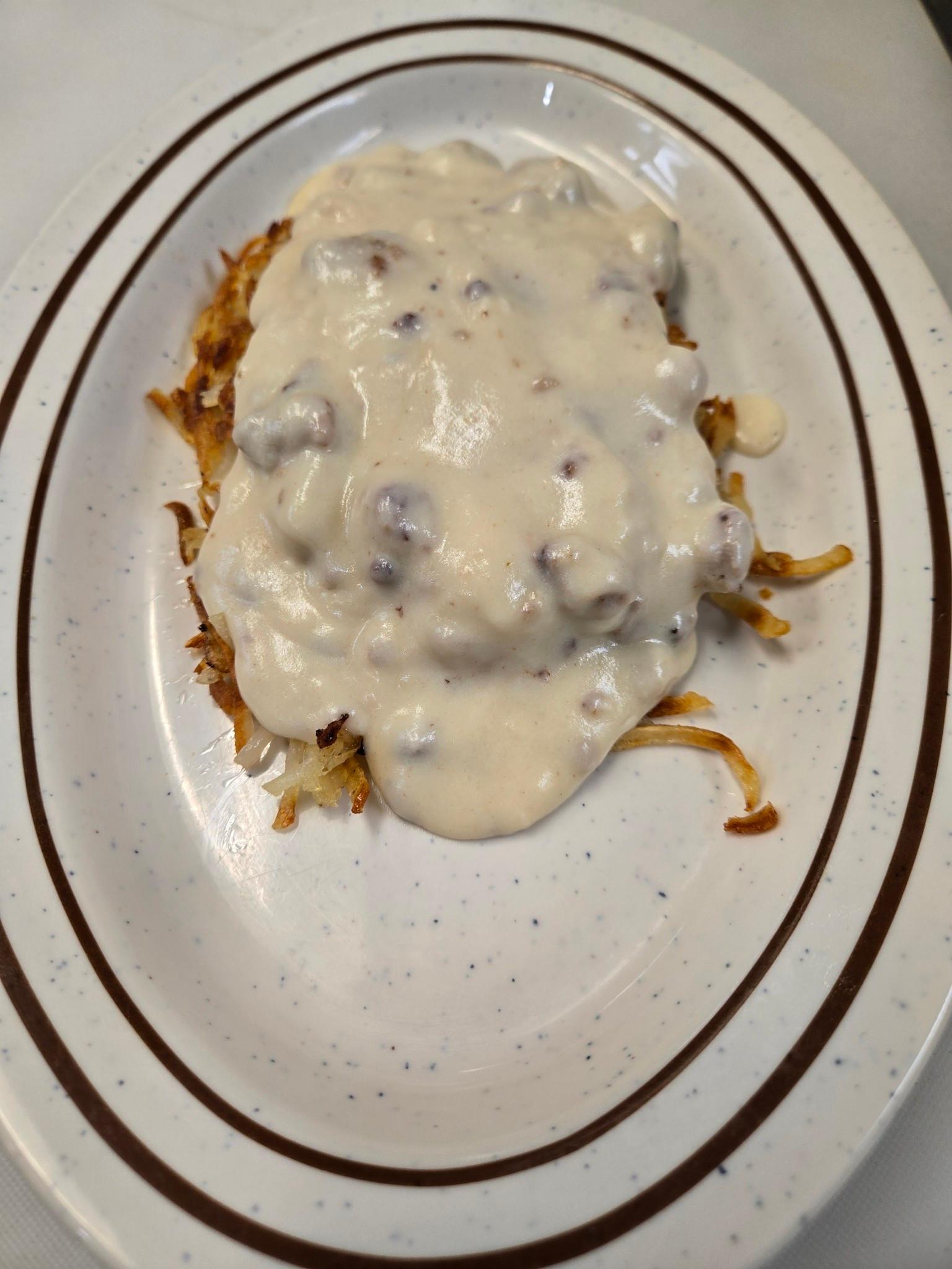 Hash Browns W Gravy
