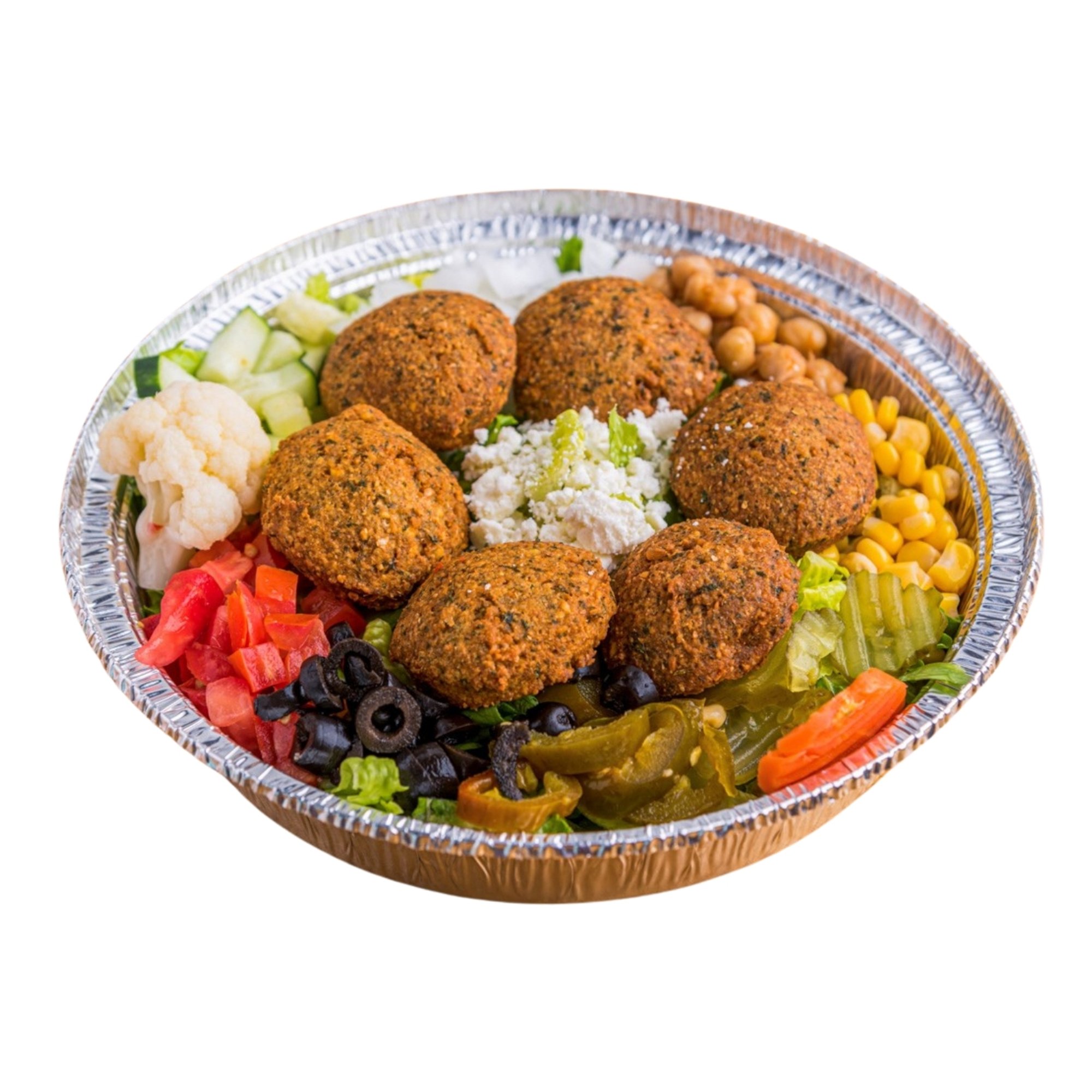 Falafel Salad Platter
