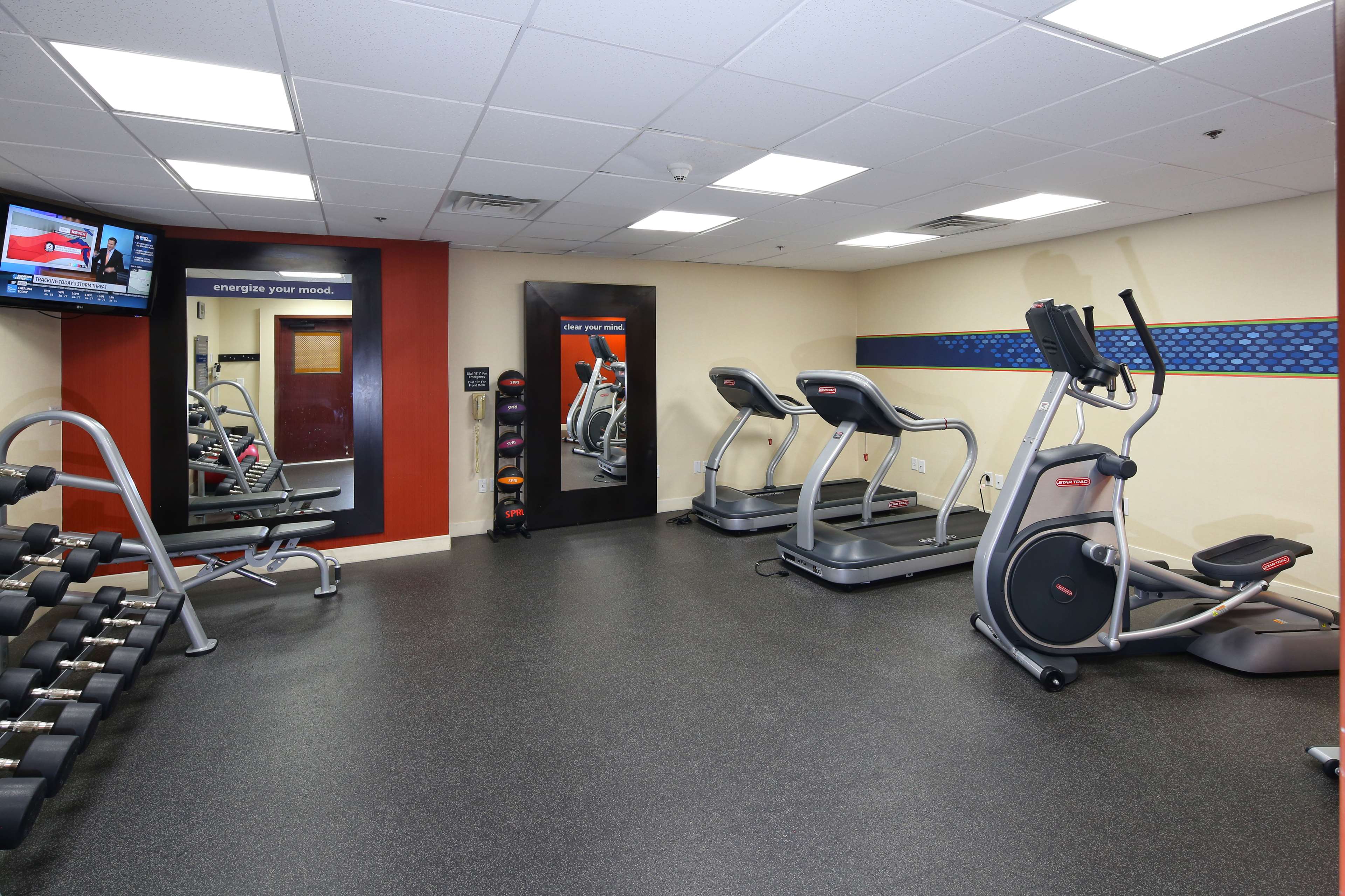 Health club  fitness center  gym