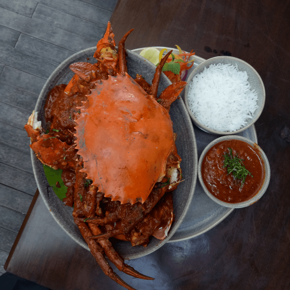206. Cua Lột Rang Muối (2 Pcs) Salt & Pepper, Jumbo Soft Shell Crabs