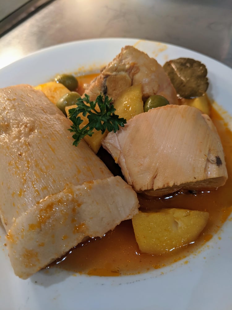 Tamal Cubano-Pollo
