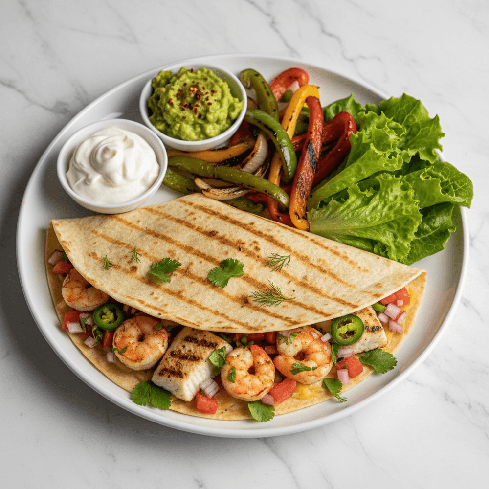 Seafood Quesadilla