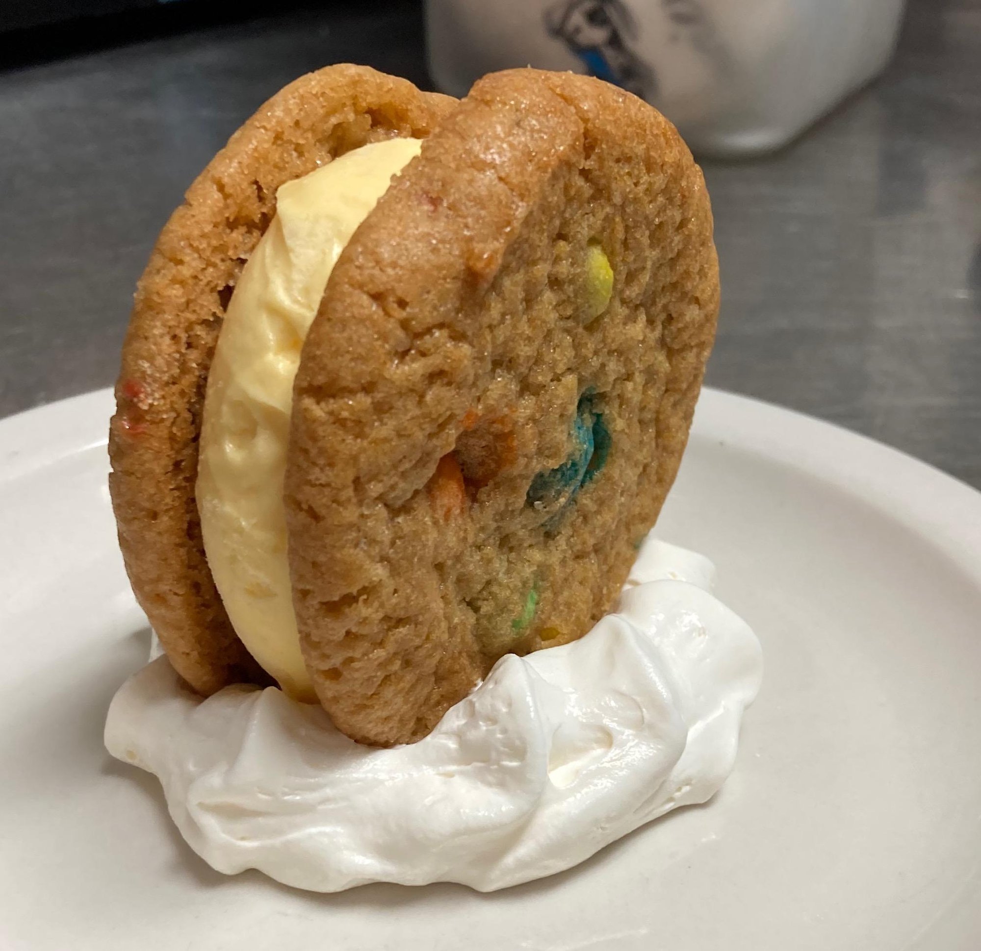 M&M Cookie/🍦 Vanilla Custard