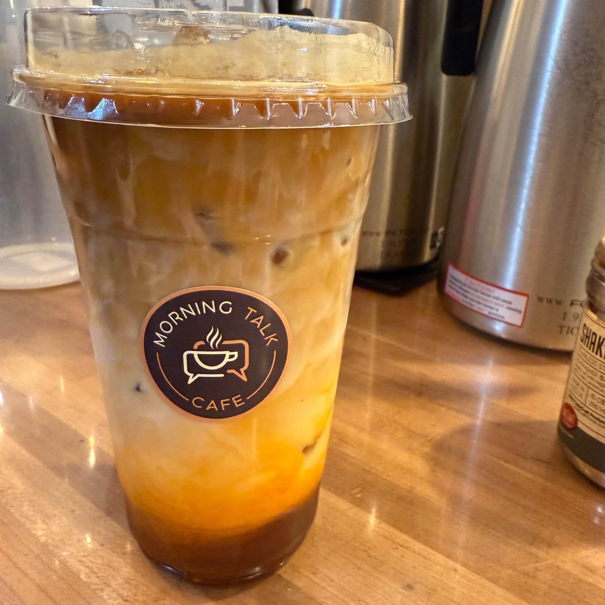 Black tie 16oz Iced