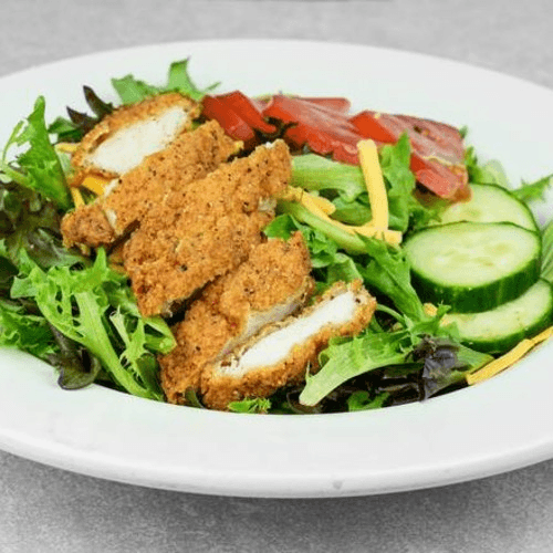 Crispy Buffalo Chicken Salad