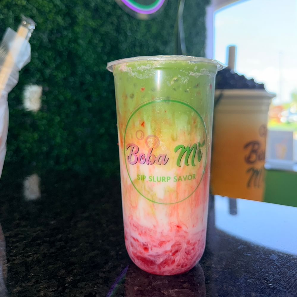 Strawberry Matcha