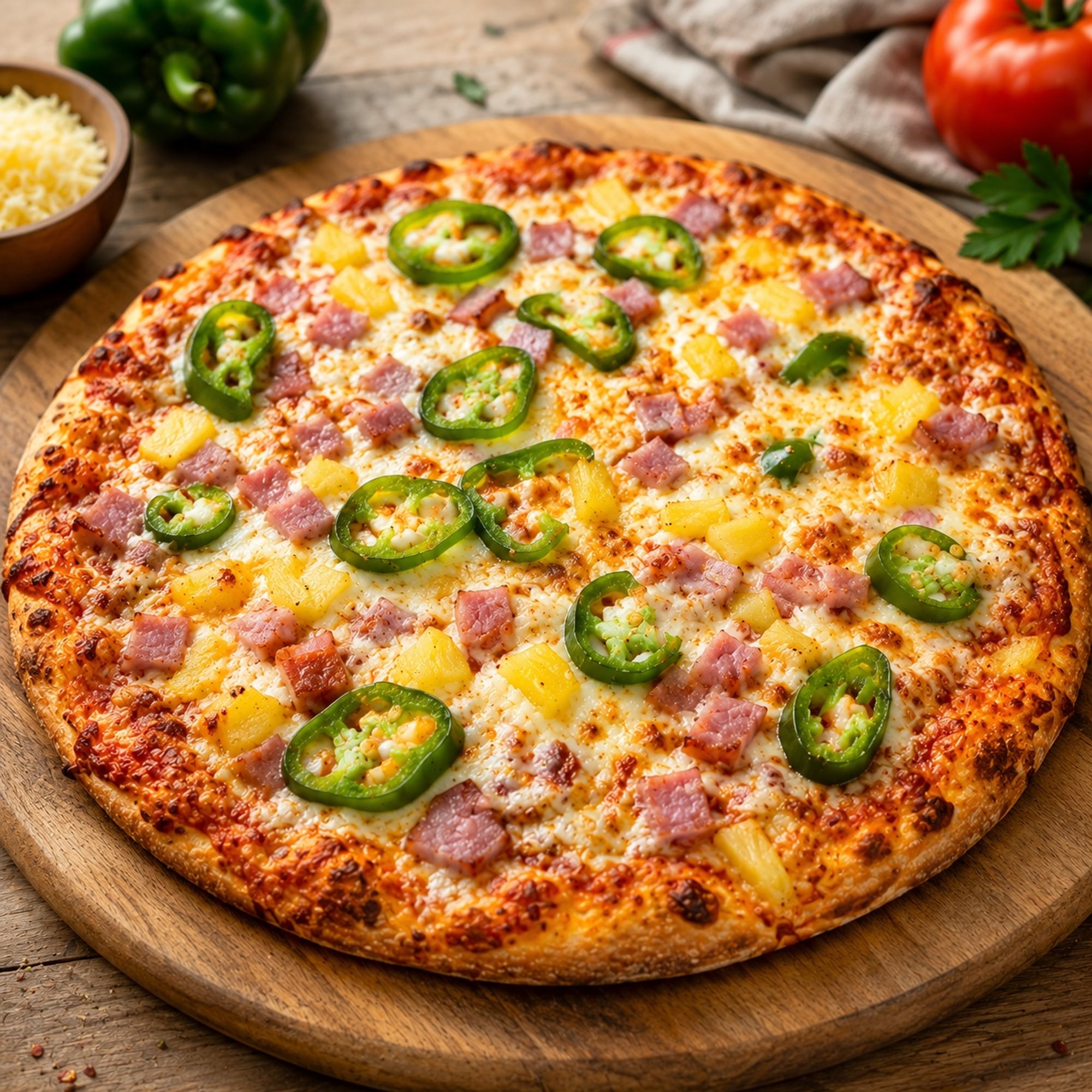 Angry Hawaiian Pizza