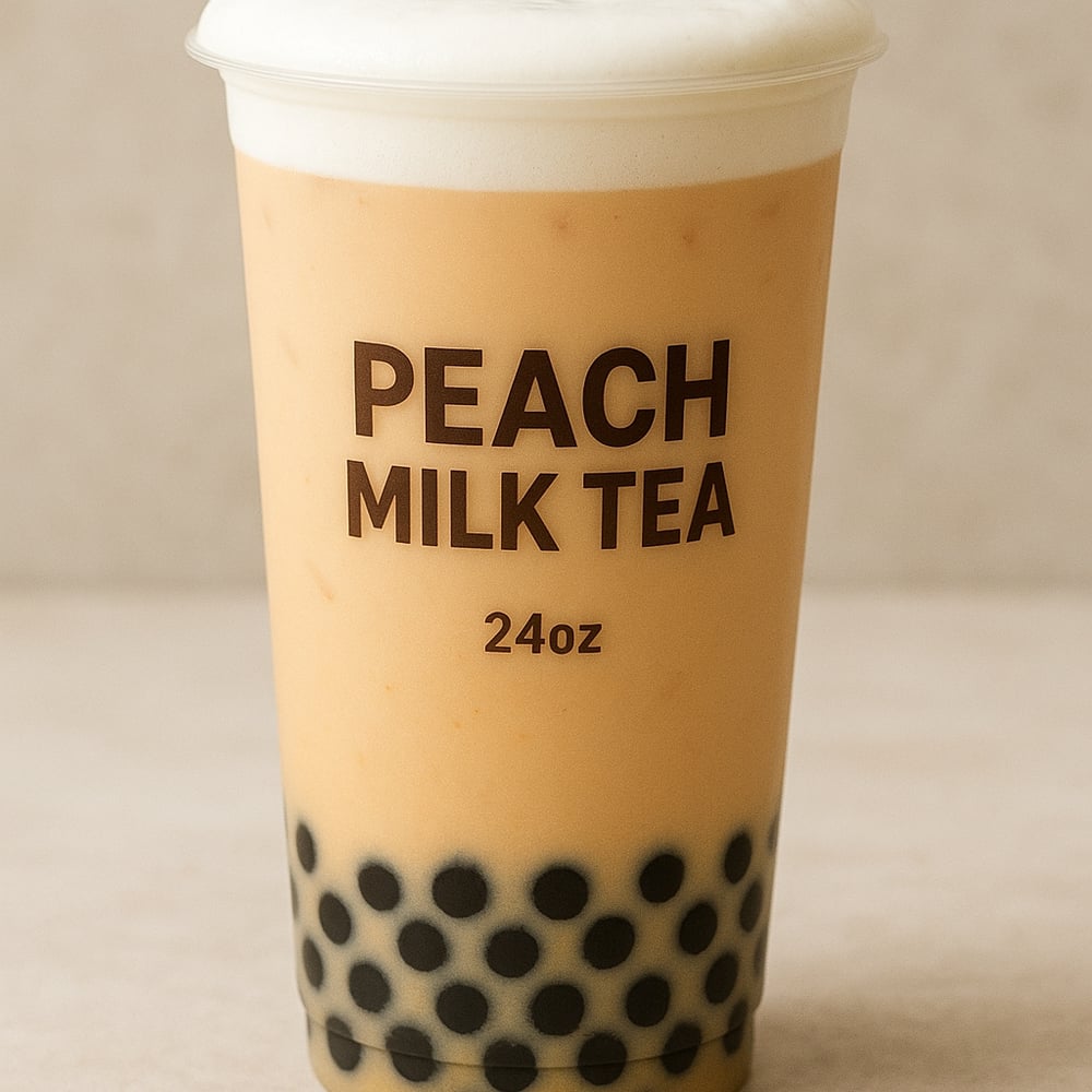 Peach Milk Tea