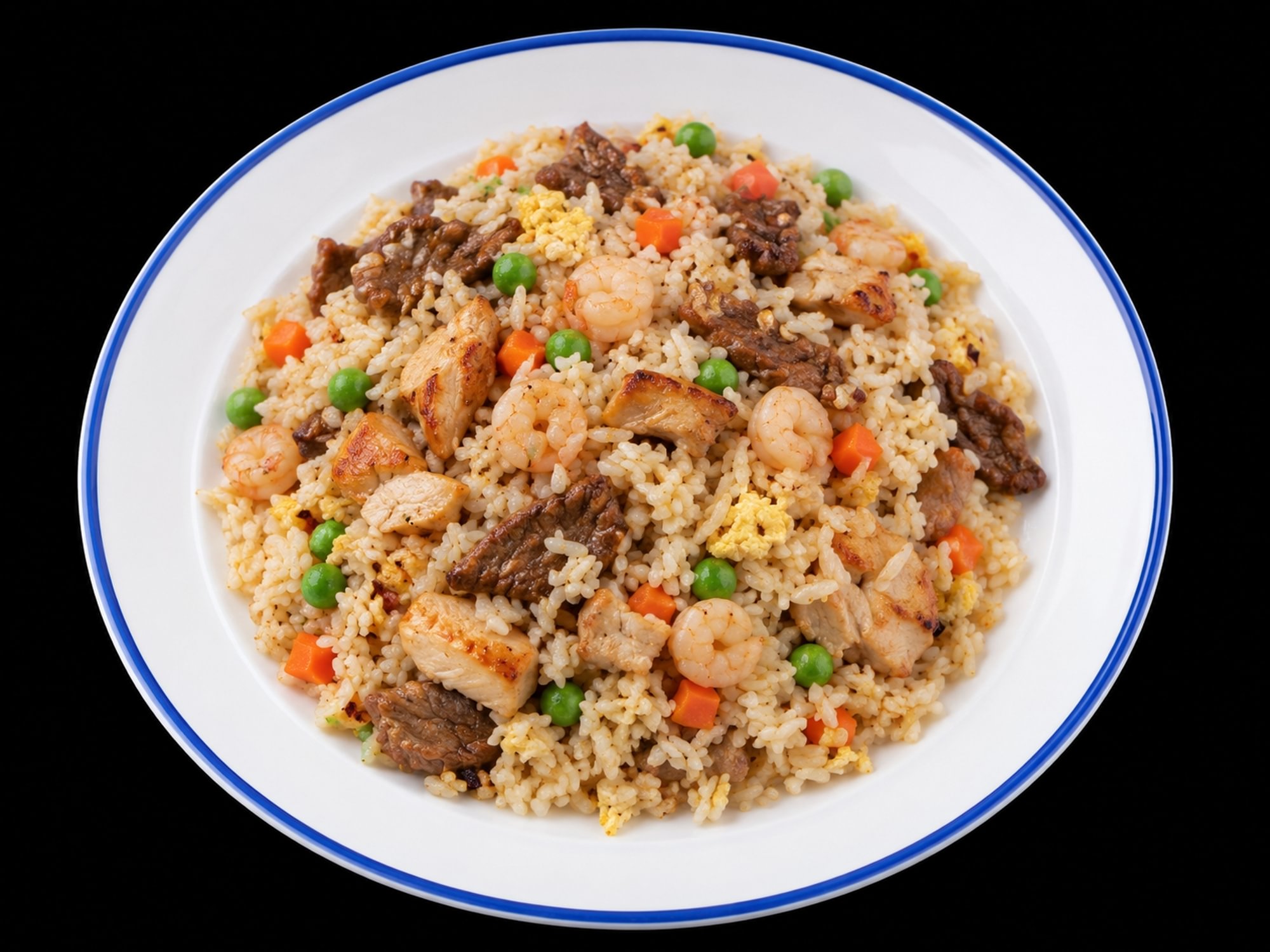 Combination Fried Rice with Shrimp