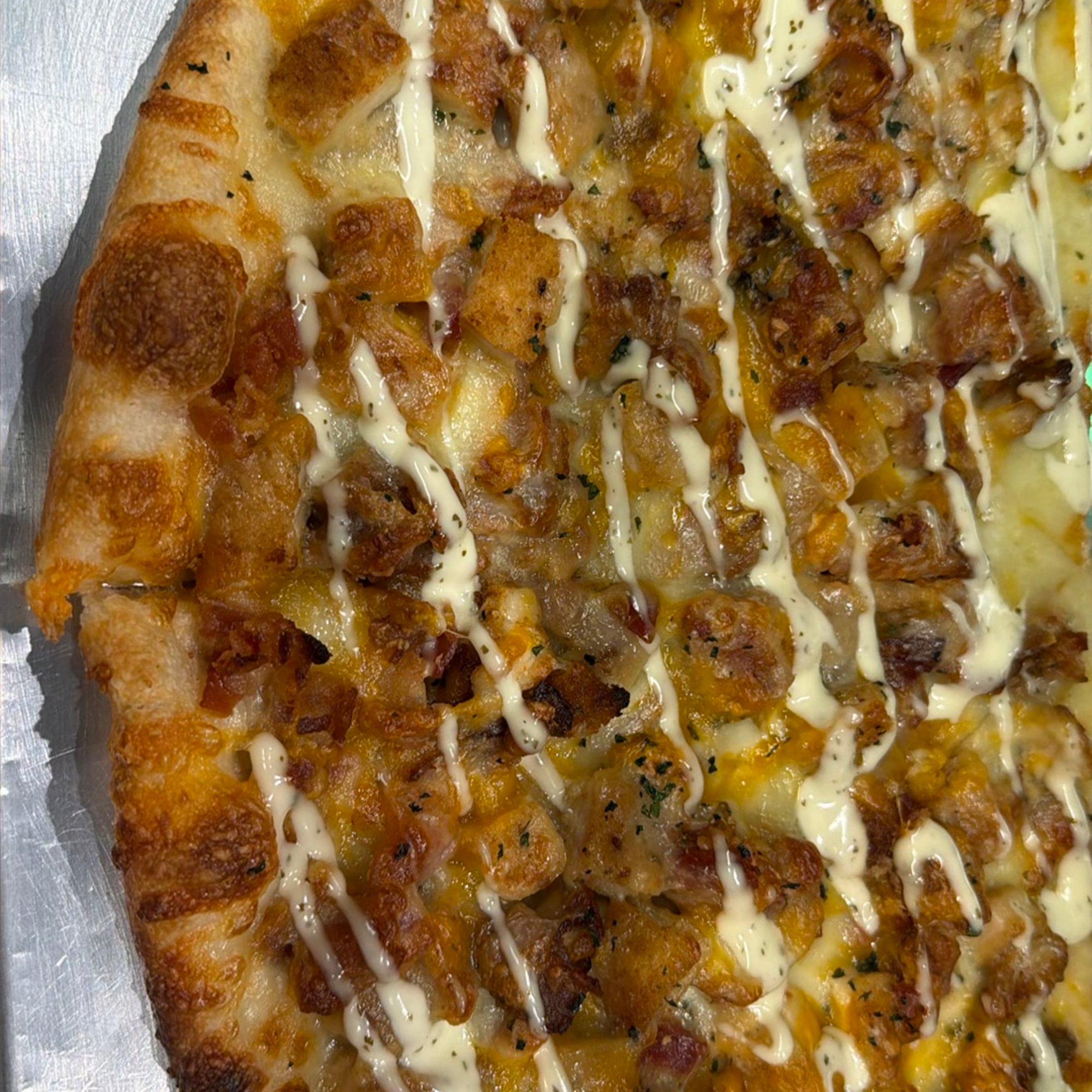Chicken Bacon Ranch Pie