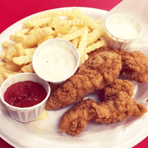 Chicken Fingers with Fries