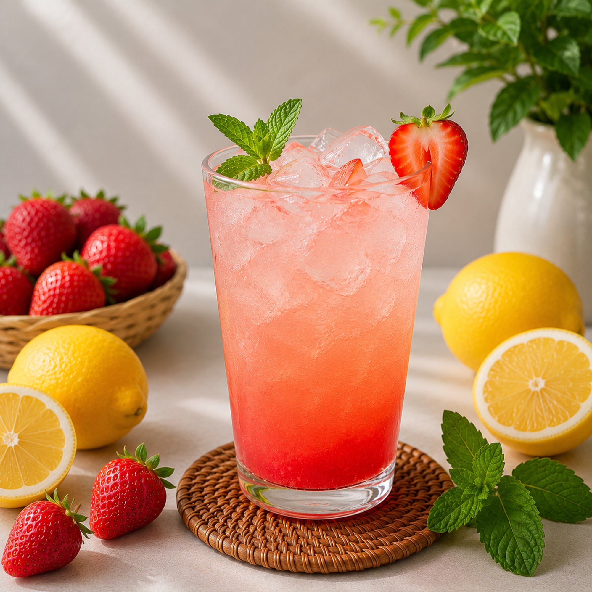 Strawberry Lemonade 🍓🍋