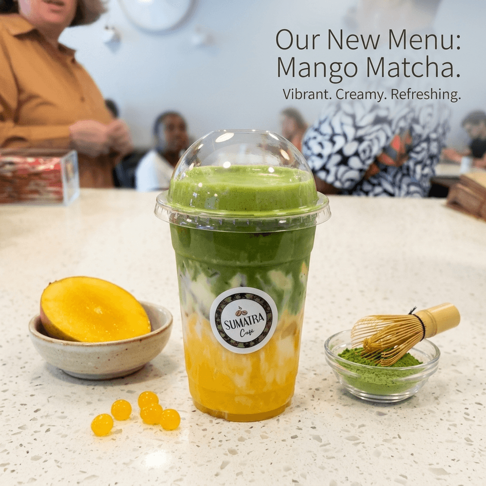 NEW!! Mango Matcha🥭