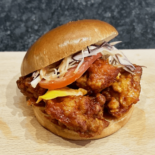 Fire Hot Chicken Burger