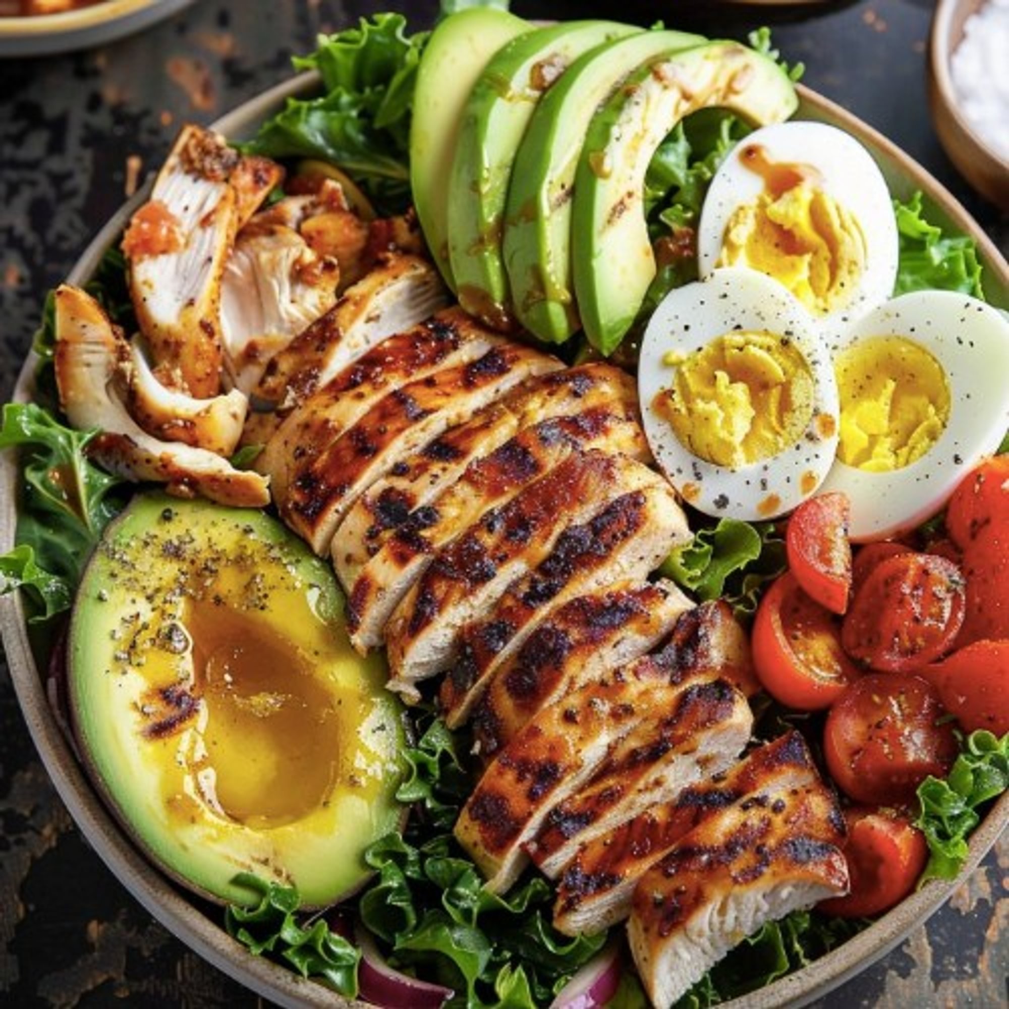 Crispy chicken salad