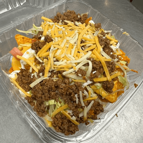 Chicken, Steak or Ground Beef Nachos