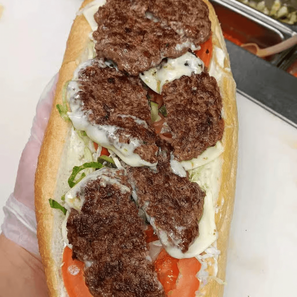 Short Slack Chicken Cheese Steak