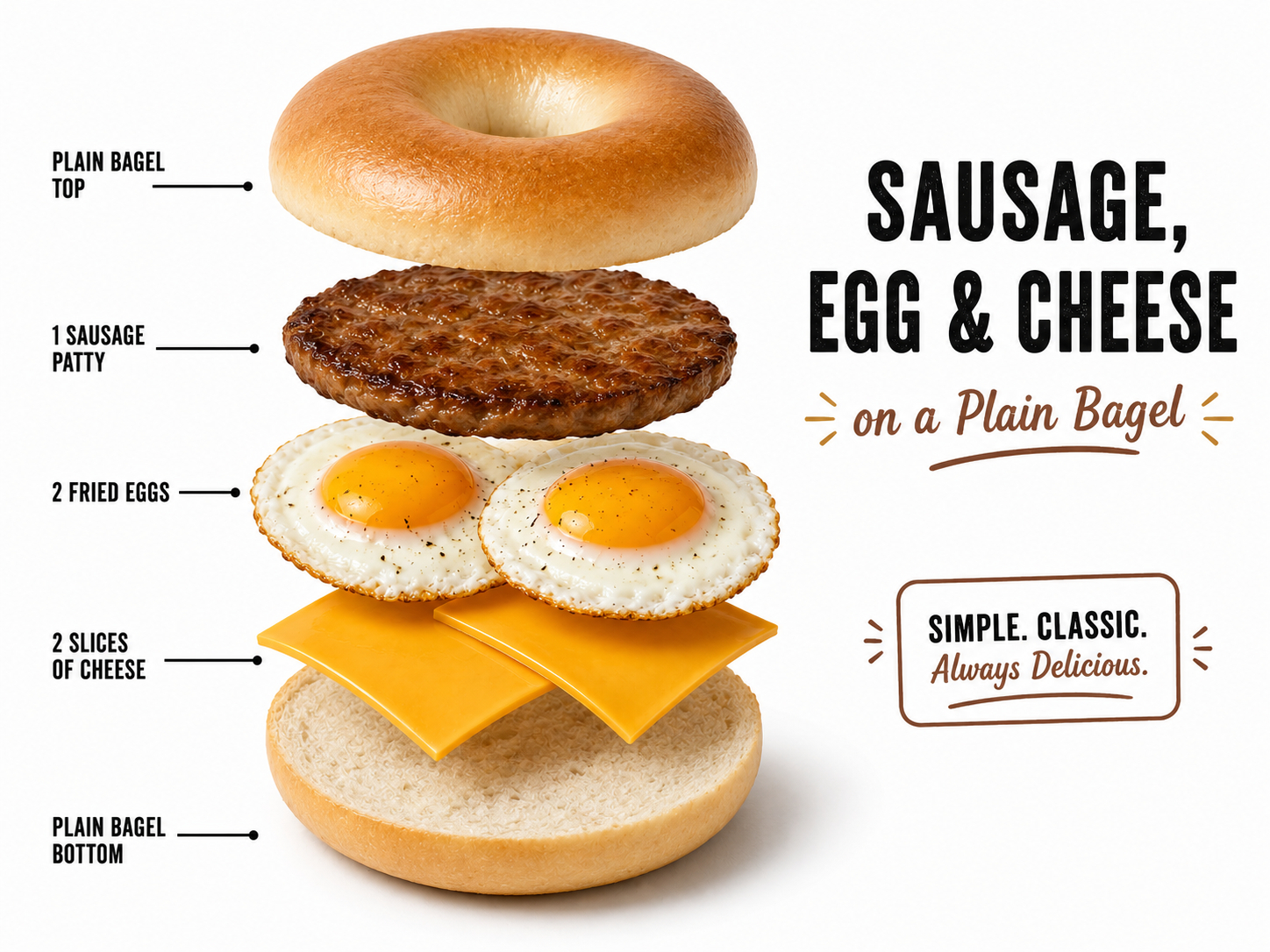 Sausage Egg and Cheese