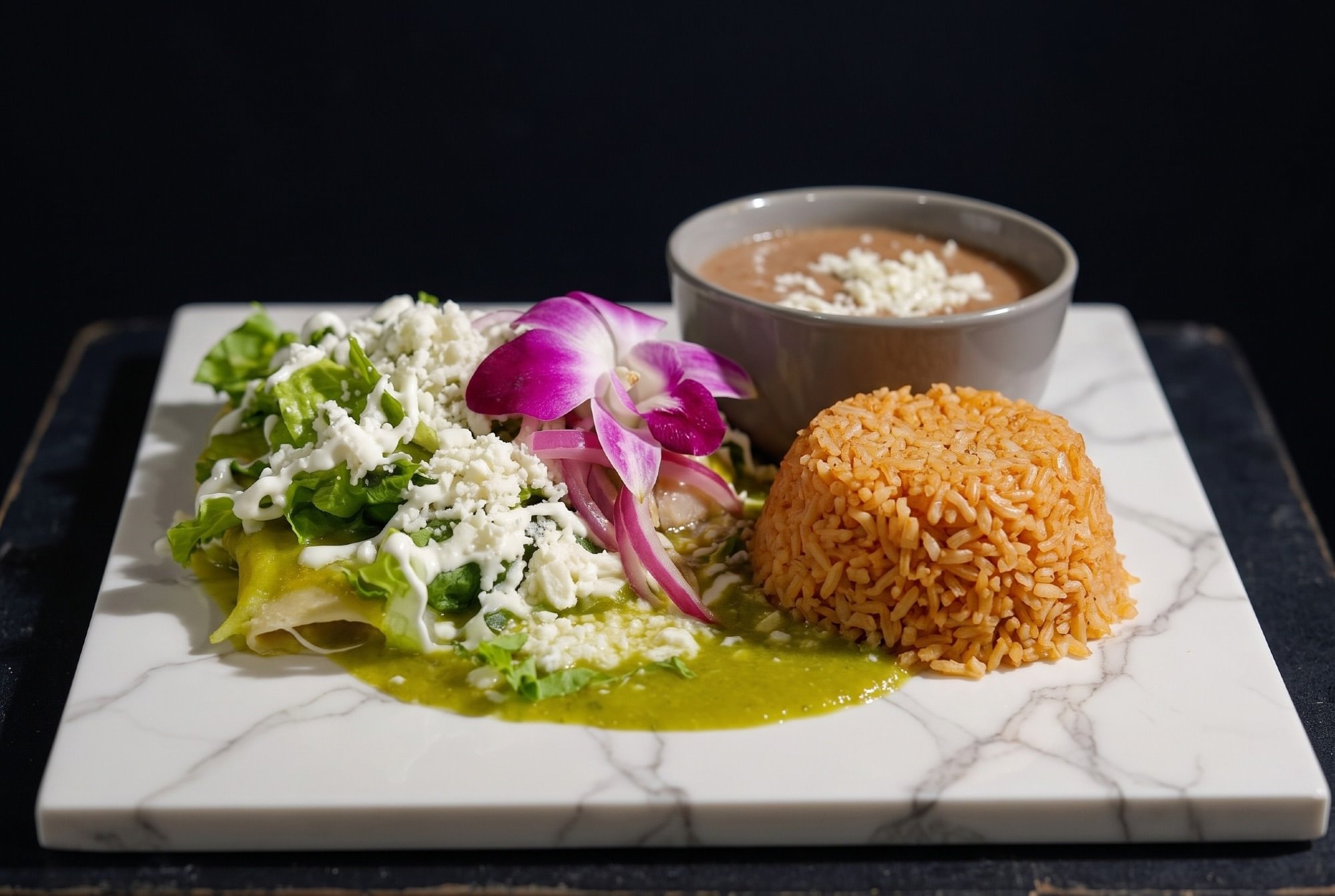 Enchiladas Verde