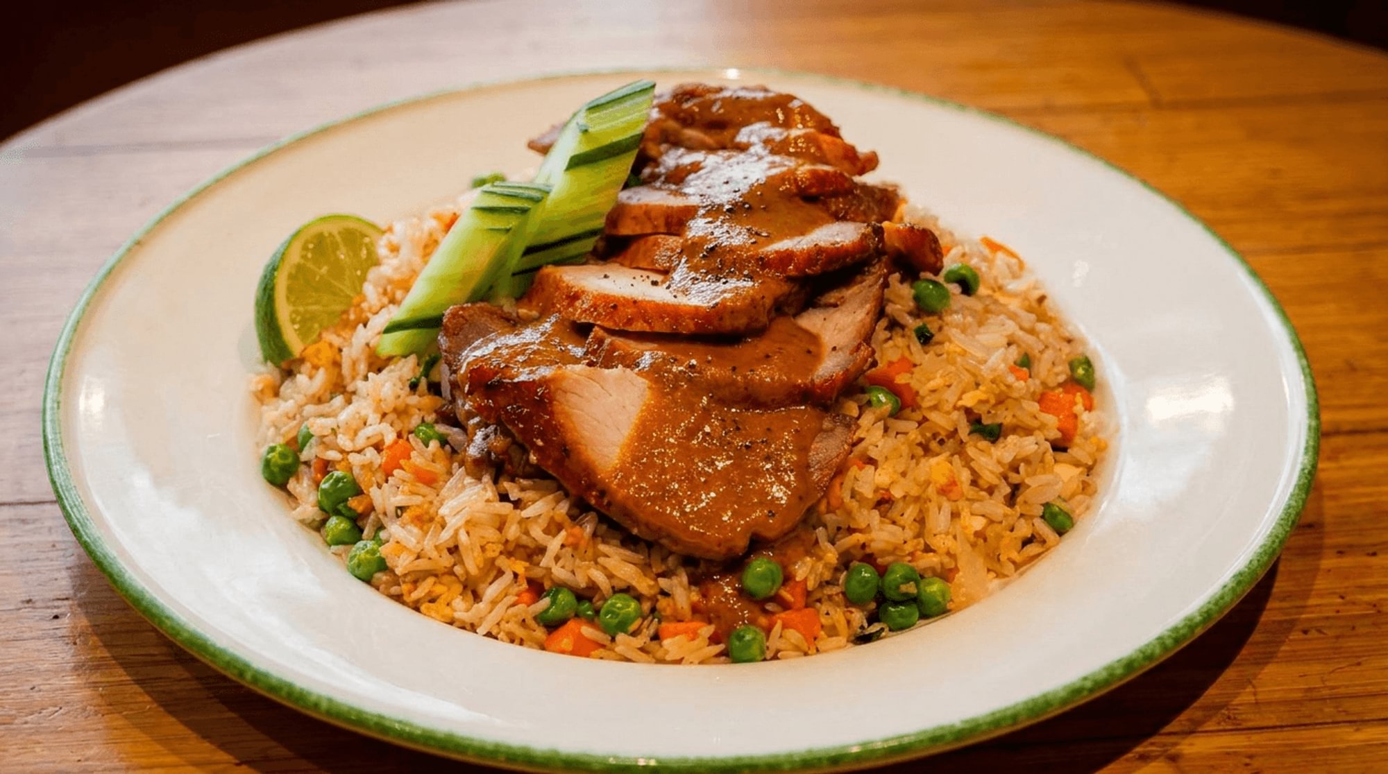 BBQ Pork Fried Rice