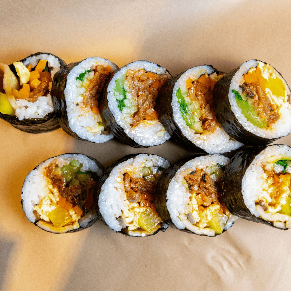 Spicy Pork (Jayuk Bokkeum) Gimbap