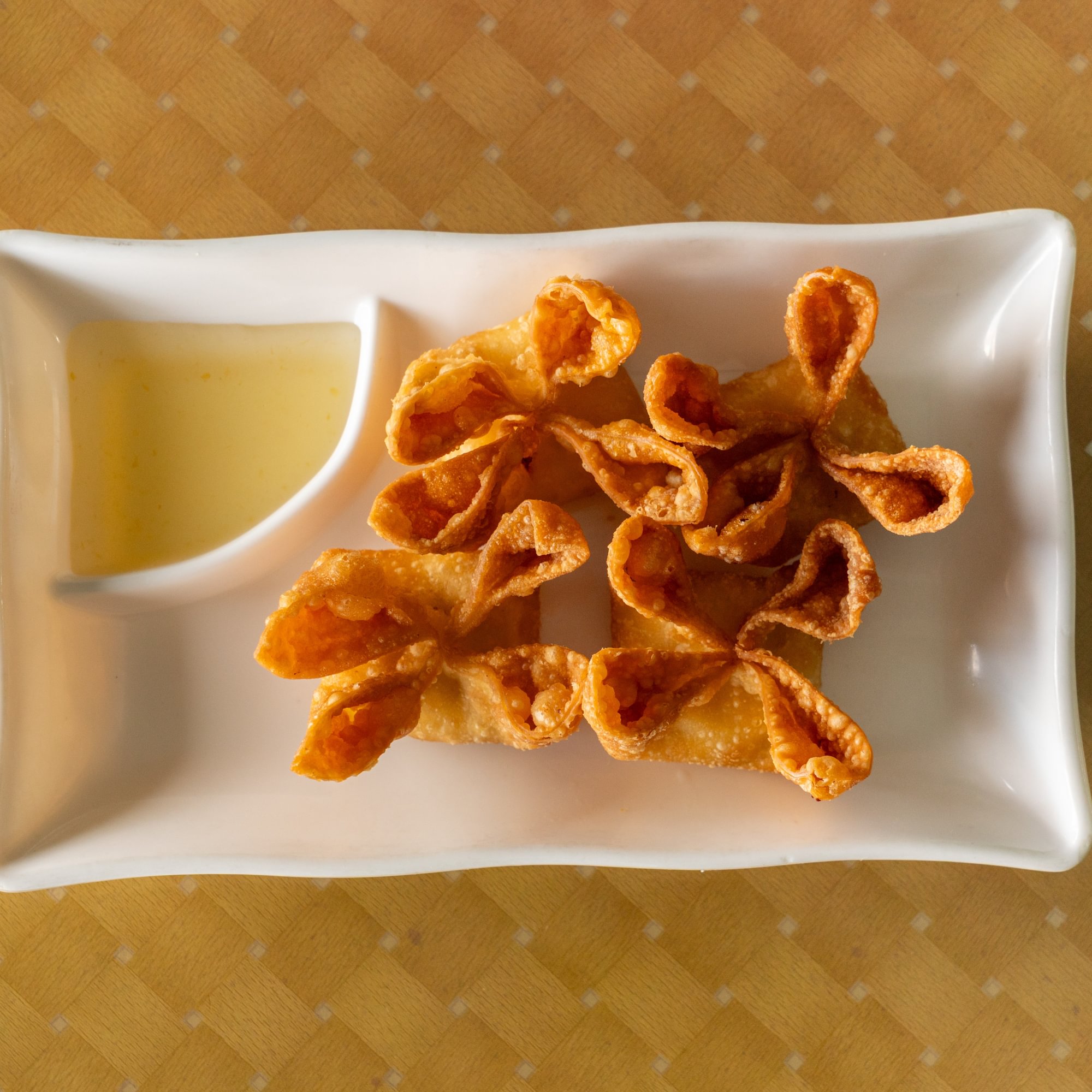 A7 – Crab Rangoons (Cream Cheese Hoành Thánh Chiên)