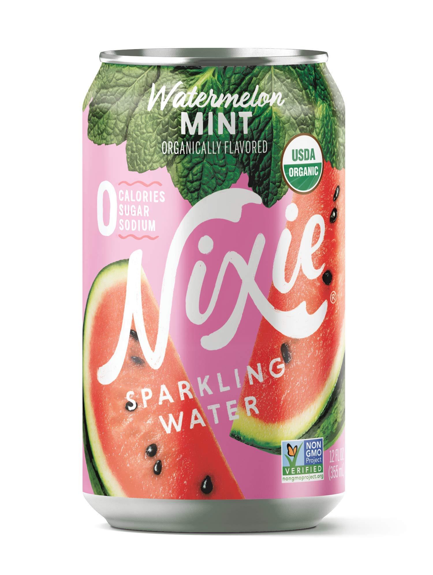 Nixie Sparkling Water Watermelon Mint 12oz