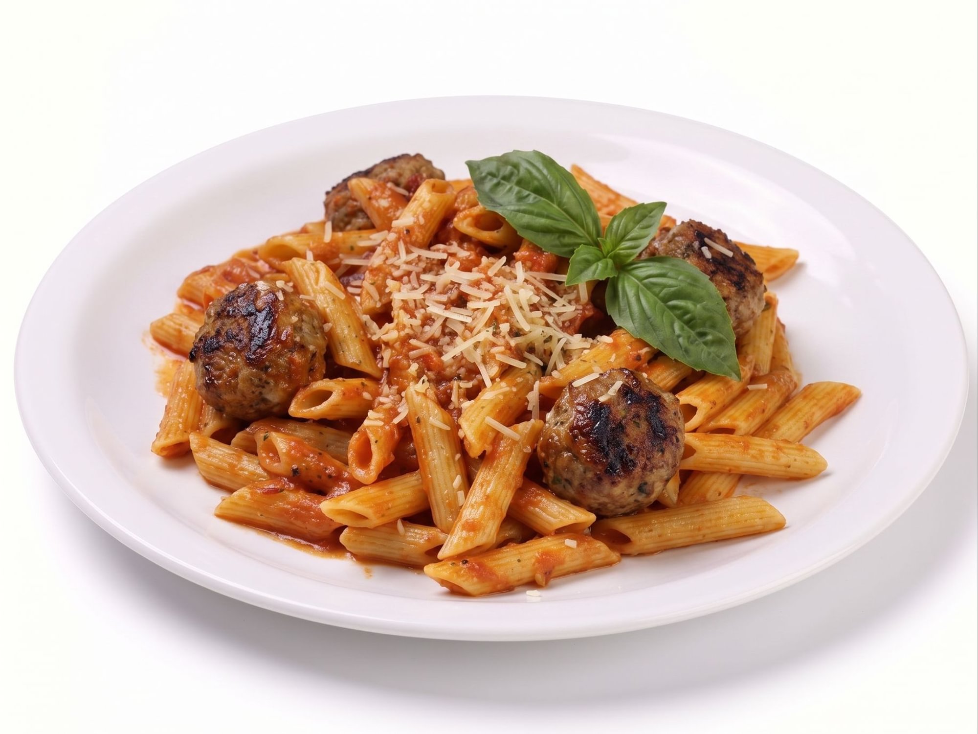Pasta w/ Meatballs