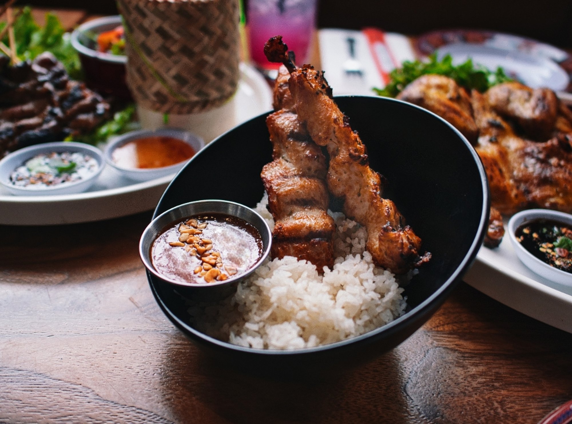 Kid's Chicken Skewers & Rice