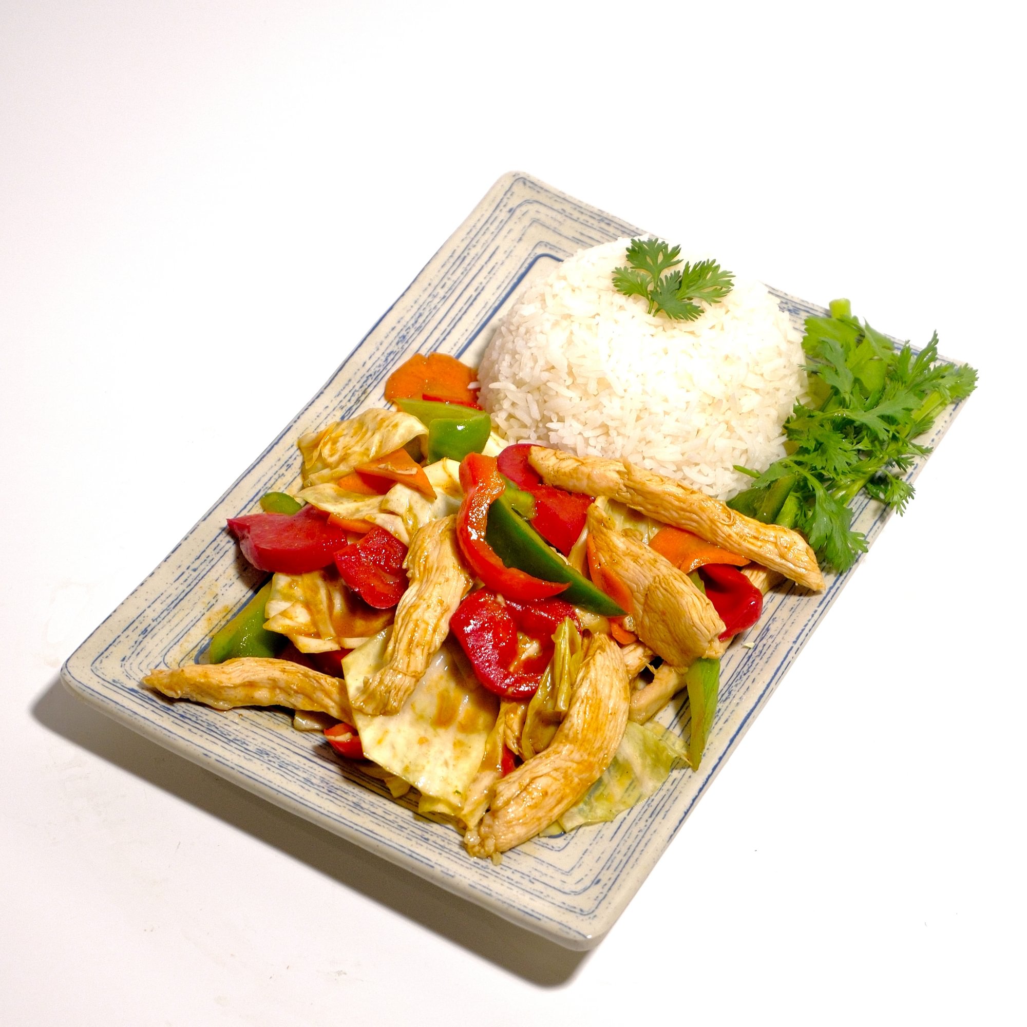 Chicken Curry Stir-Fry with Vegetables / Gà Xào Cà Ri