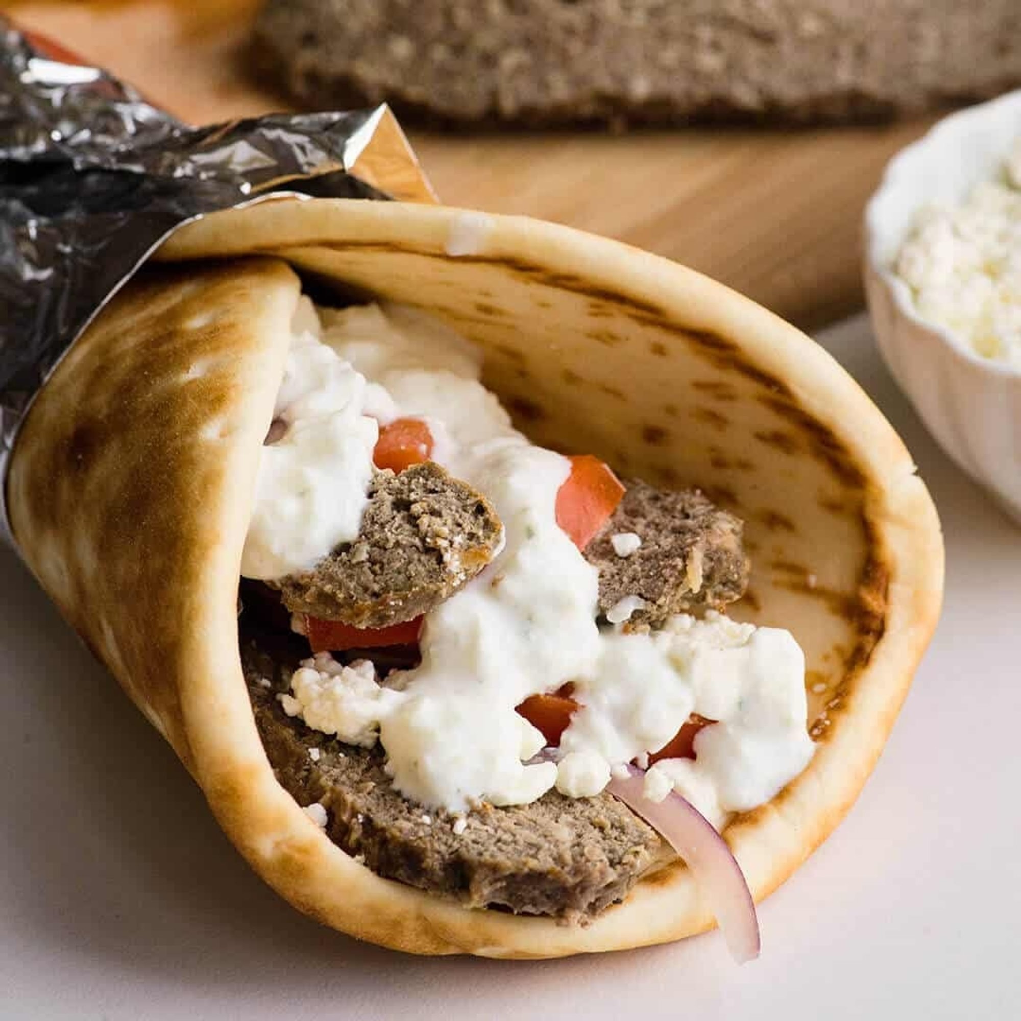 Gyro on Pita Lamb
