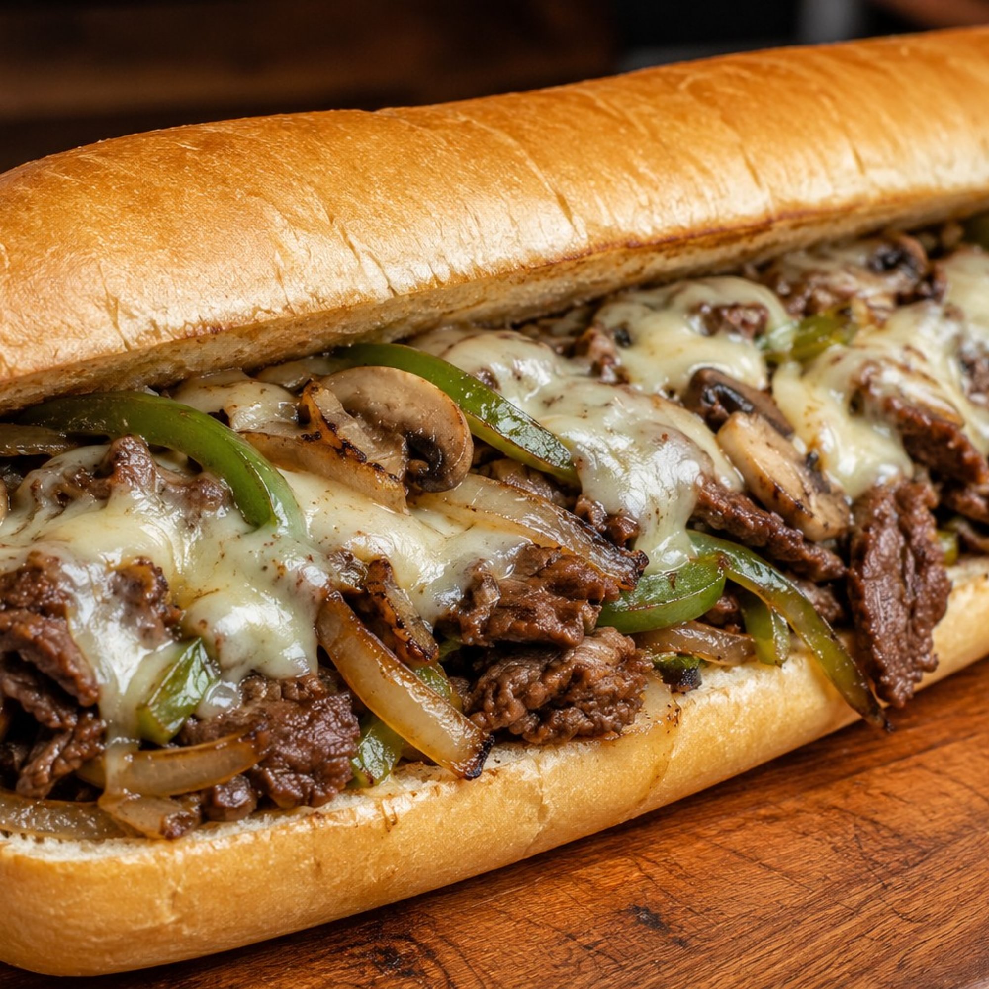Philly Cheesesteak Sandwich