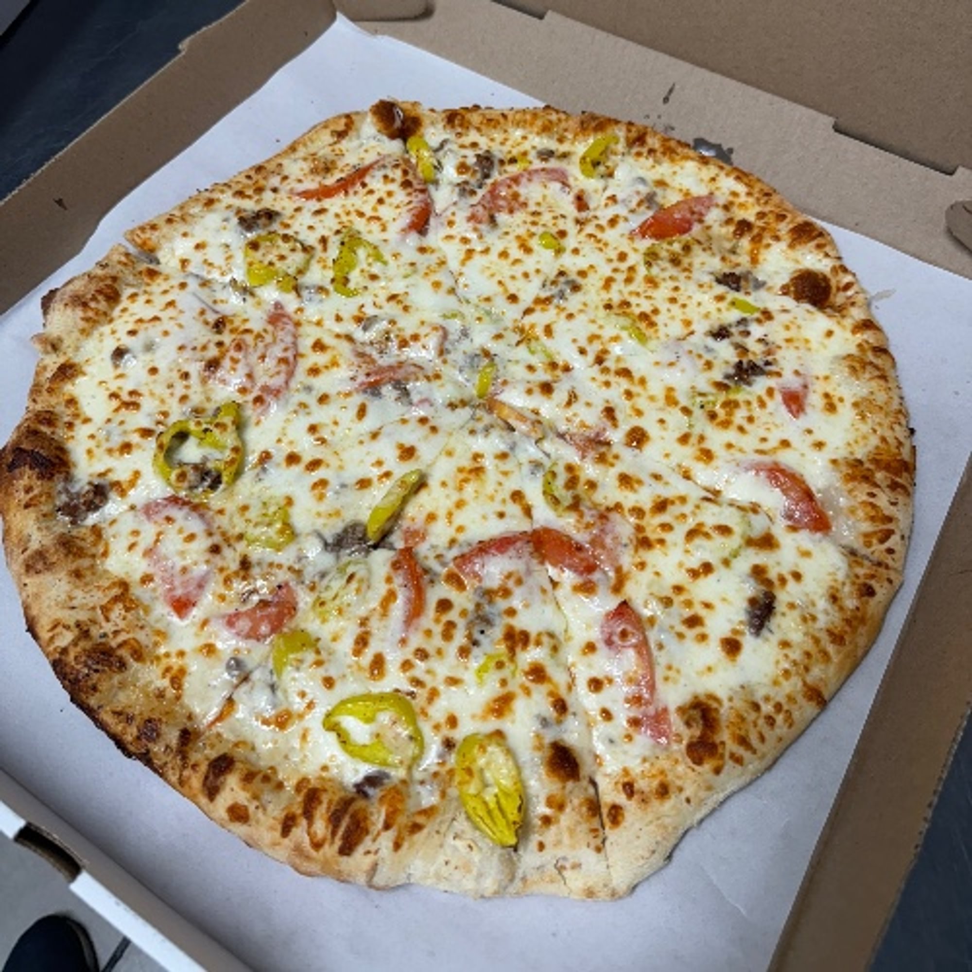 Steak Arrabiata Pizza