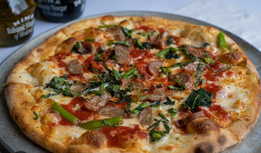 Rabe & Sausage Pie - Individual