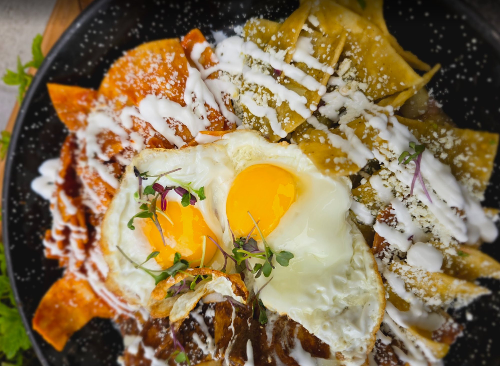 Chilaquile Sampler