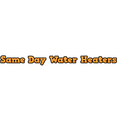 Same Day Water Heaters Logo