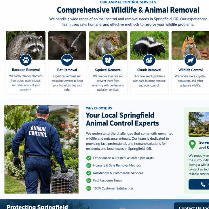 Animal Control & Removal Springfield