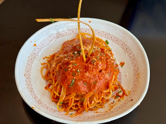 Side of Pasta with Sauce