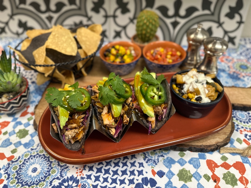 HONEY SALMON TACOS