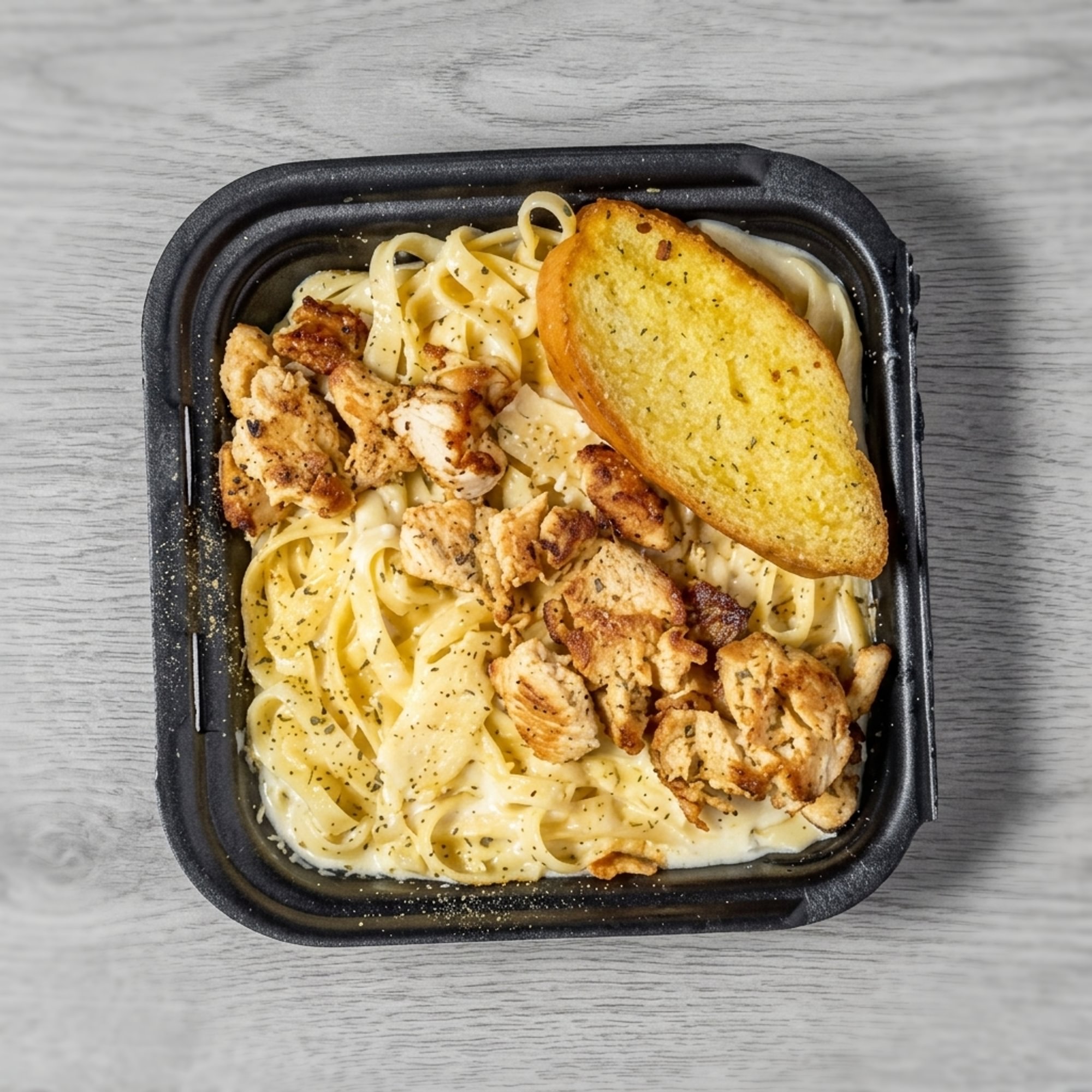 Chicken Alfredo Bowl With Broccoli