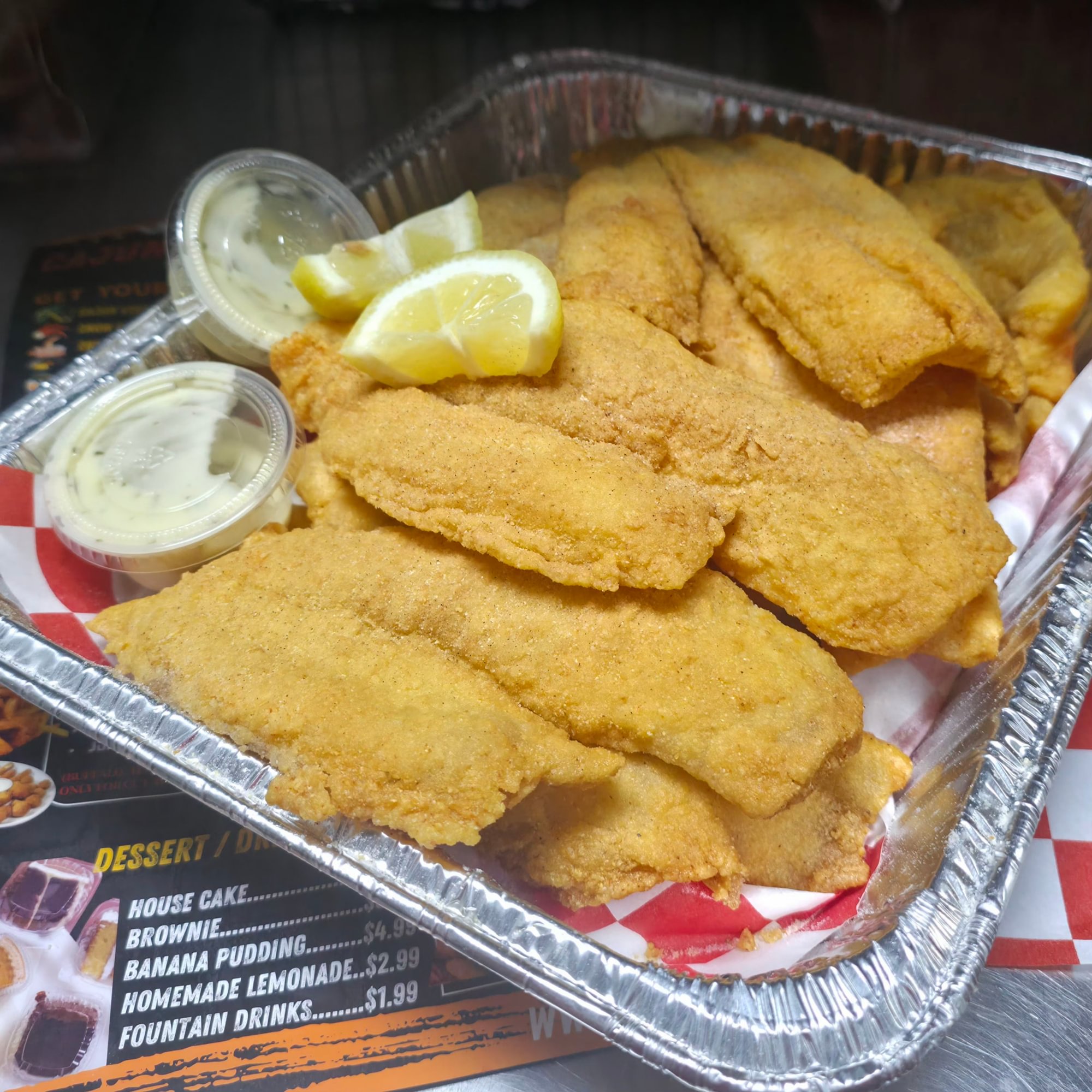 Flounder Party Tray