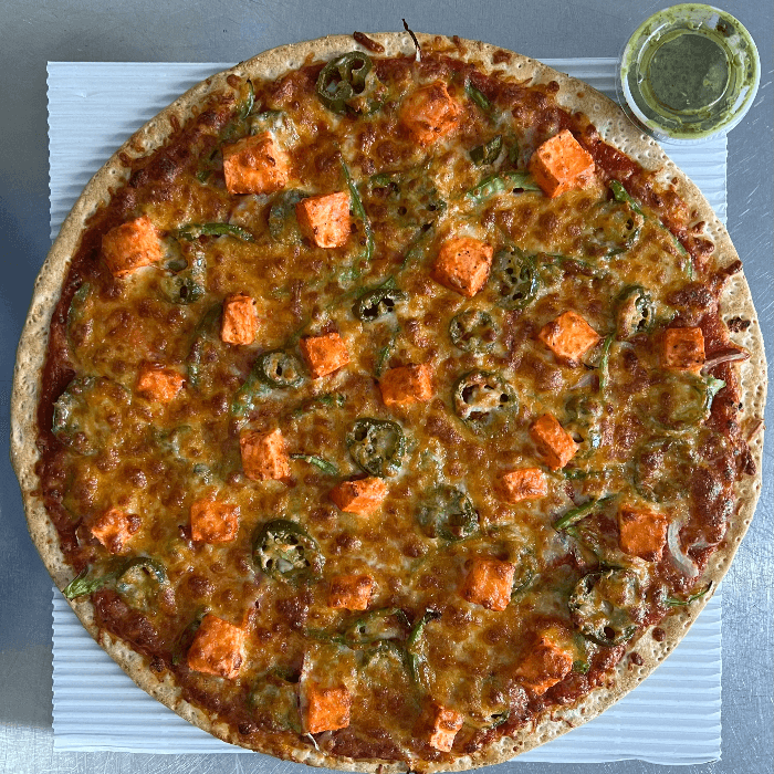 Paneer Tikka Masala Pizza