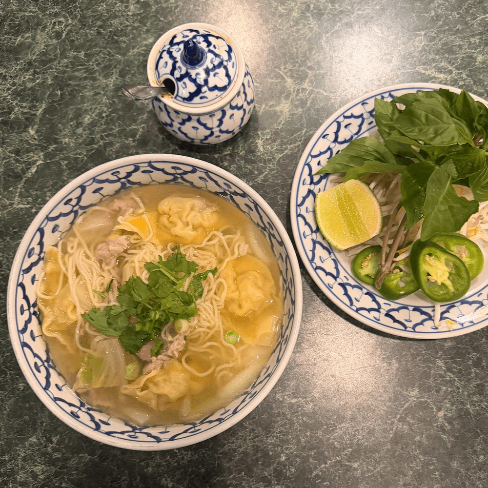 Wonton Noodle Soup