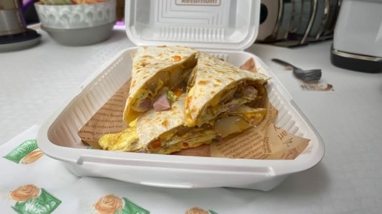 Loaded Breakfast Quesadilla