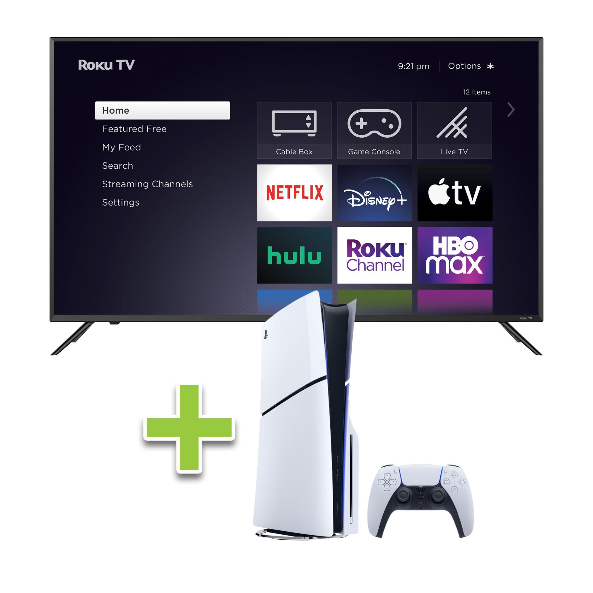 50" Element Roku TV & Playstation 5