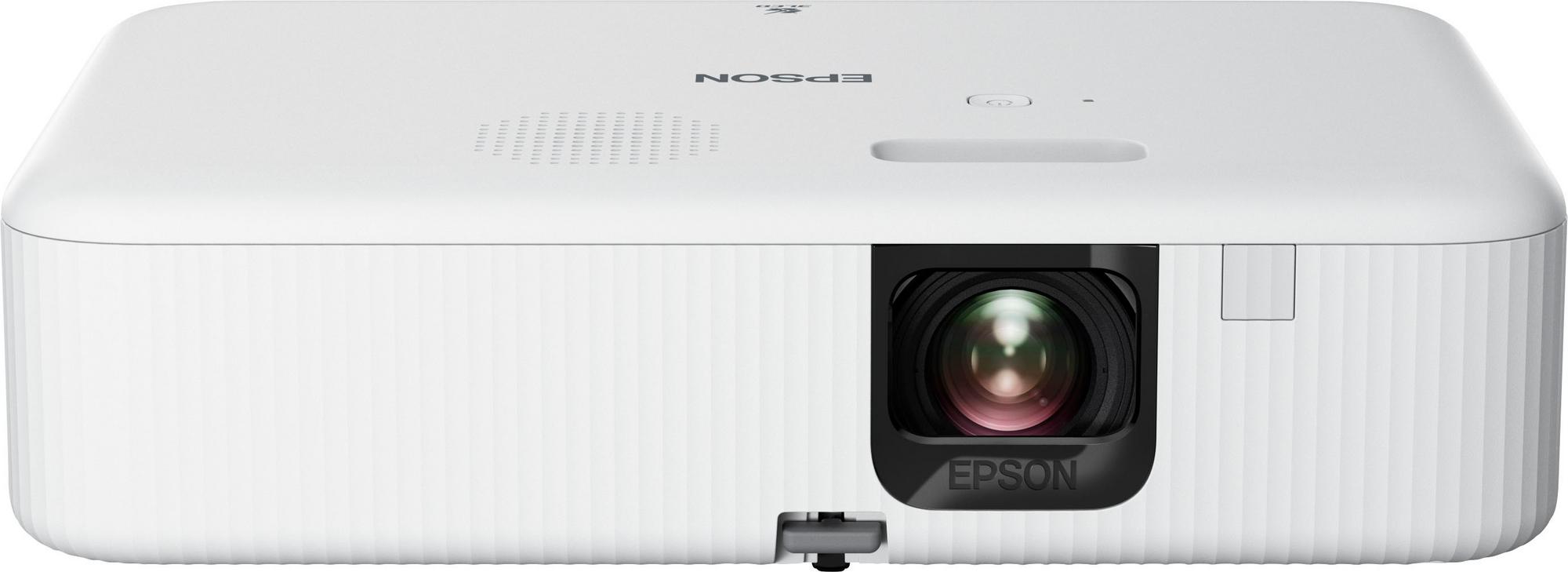 Epson - EpiqVision Flex CO-FH02 Full HD 1080p Smart Streaming Portable Projector, 3-Chip 3LCD, Andro