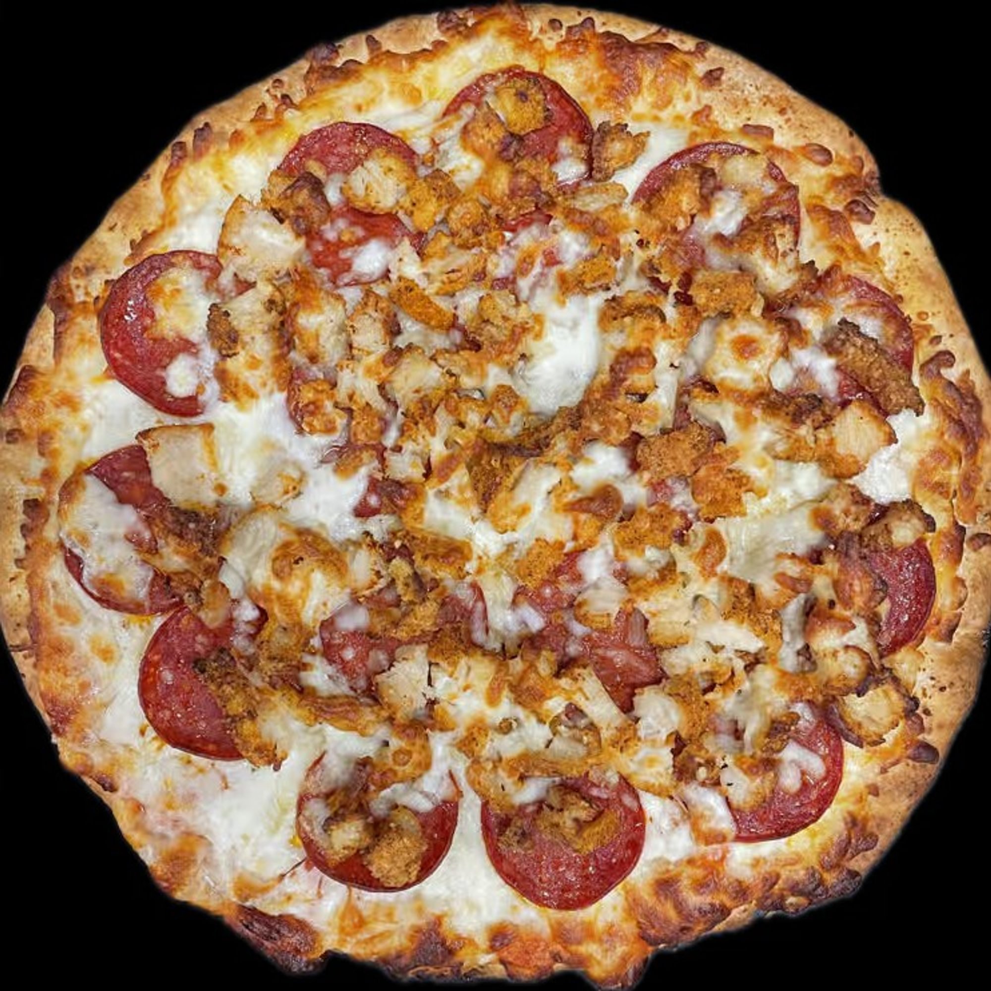 #16 - 10" Pepperoni & Chicken Pizza