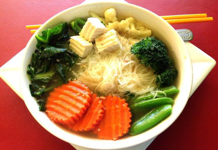 Veggie and Tofu Noodle