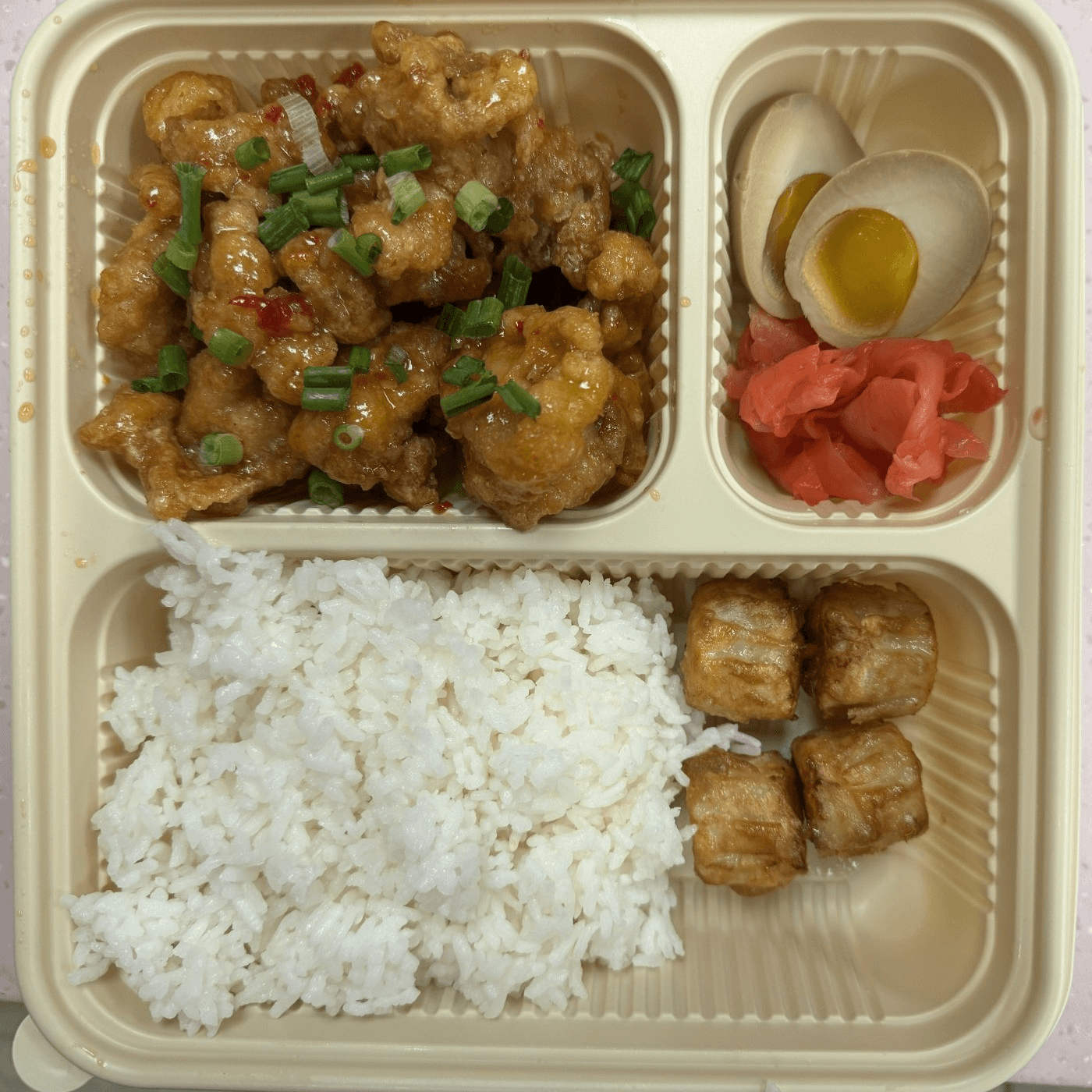 Soy Garlic Chicken Bento