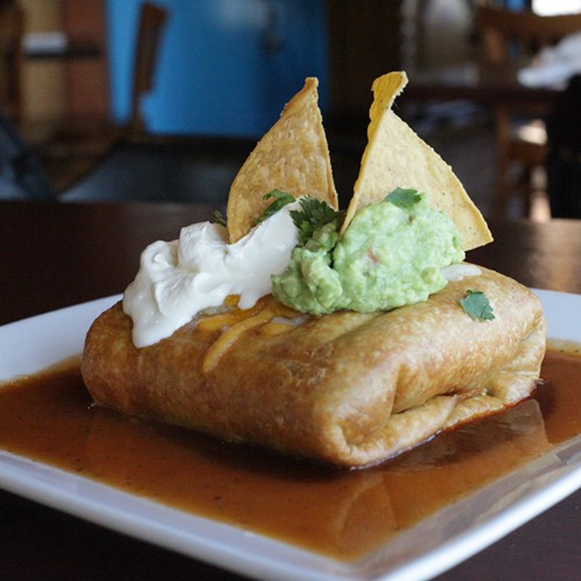Chicken Chimichanga Dinner